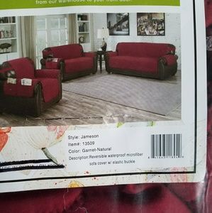 Reversible furniture cover. Sofa